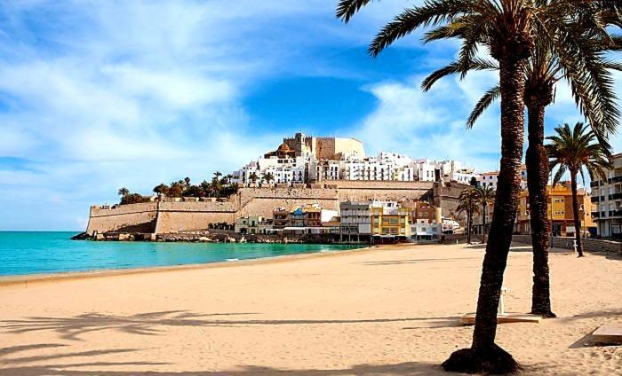Atico Aqua Peniscola, 1ª Linea De Playa, Parking Y Piscina Apartment Exterior photo